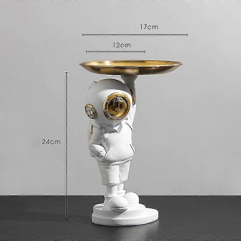 北欧ダイビング宇宙飛行士オーナメントポーチキーストレージリビングルームテレビキャビネットデスクトップホームクリエイティブソフトデコレーション