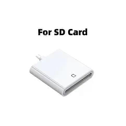 USB Type C to SD TF Card Reader 2 in 1 Camera Photo Transfer Adapter For Apple Samsung Huawei Xiaomi Phone Accessorie