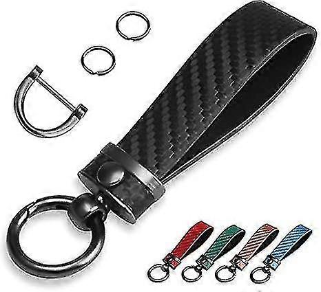 Car keychain, 5 colors available with anti-lost design, compatible with 95% of car keys