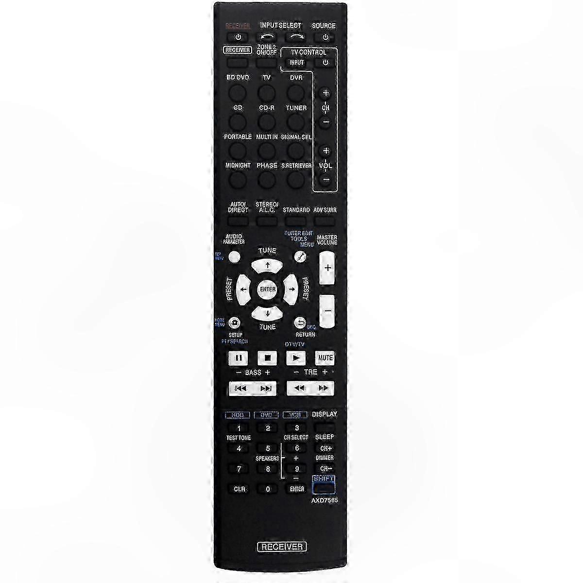 Universal Remote Control for Home Theater Receivers AXD7565 Replacement-Compatible with VSX-819H VSX-828-S VSX-921 Systems
