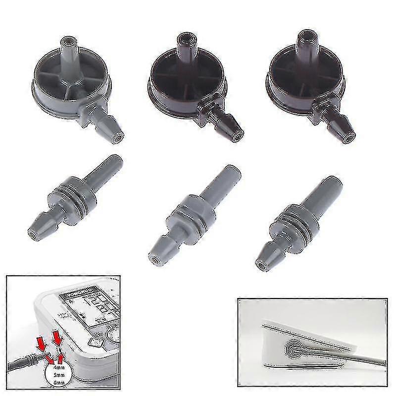 Verstellbarer Armmanschettenanschluss für Blutdruckmessgerät, Größen 4 mm/5 mm/6 mm
