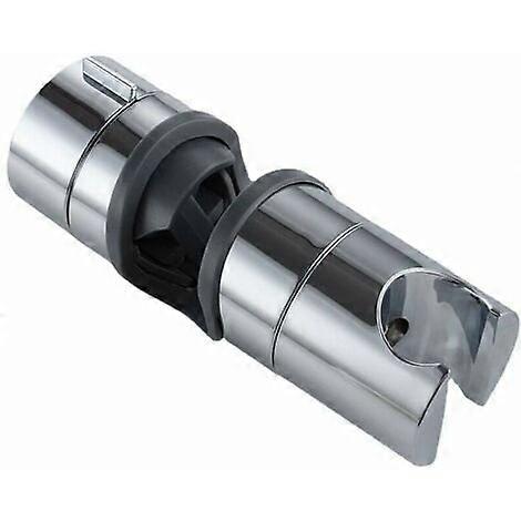 ABS Chrome Shower Holder Manual Replaceable Shower Head Holder Adjustable Diameter 18-25mm