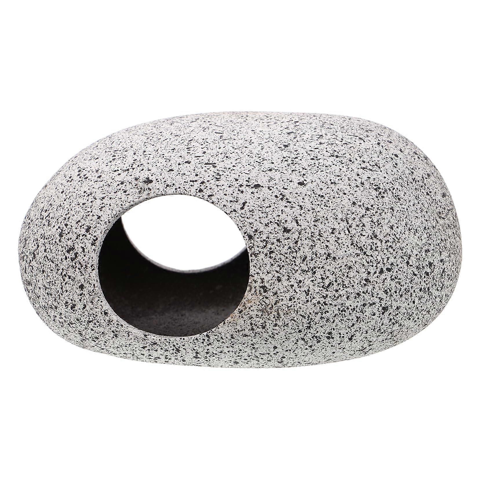 Ceramic Fish Tank Cave Aquarium Hideout For Betta And Freshwater Fish, Shrimp Shelter And Breeding Nest, Aquascaping