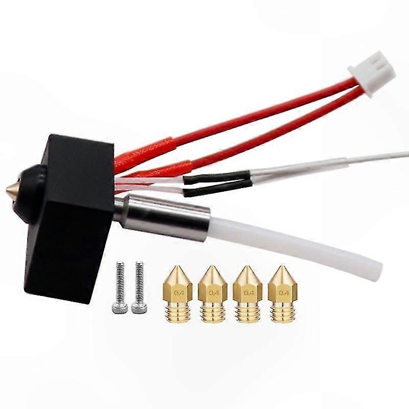 3D Printer Hotend Nozzle Kit 0.4mm for Neptune 3 Plus Pro Replacement Parts Accessories