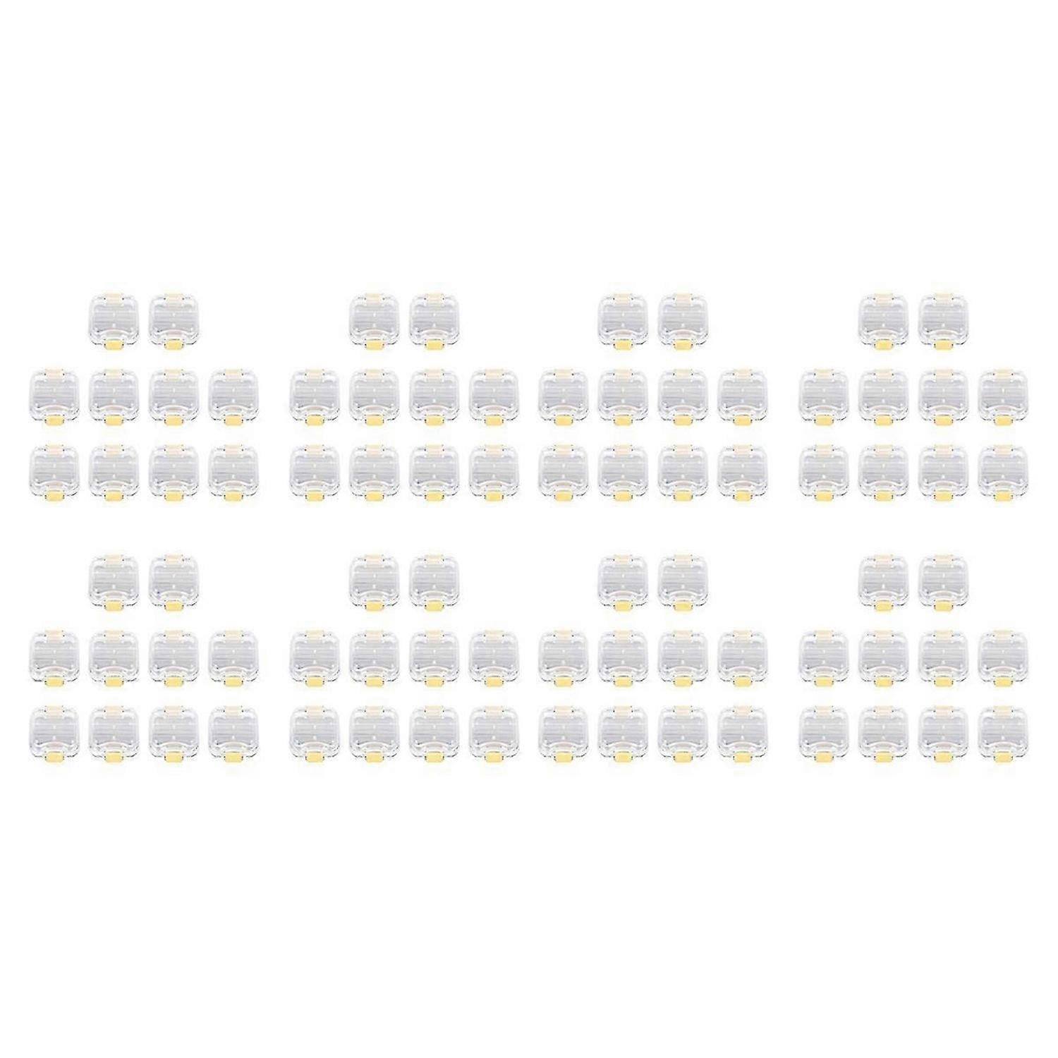 10Pcs Plastic Denture Tooth Box