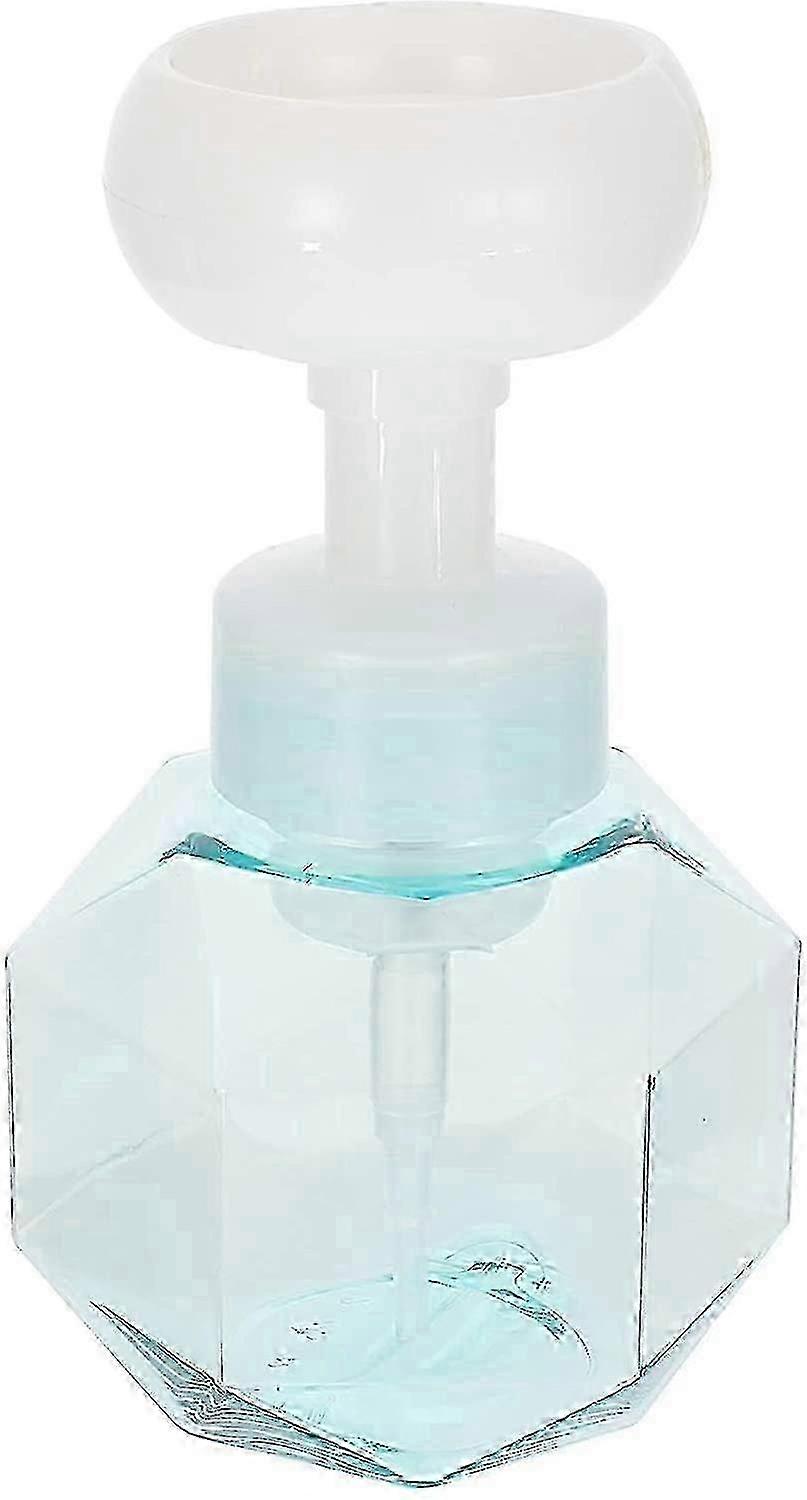 Foam Dispenser Flower Shape Transparent Foaming Vacuum Pump Refillable Liquid Foam