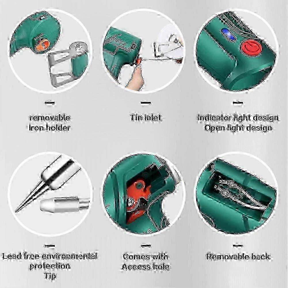 Metal working kit for craftsmen - 3-in-1 welding, cutting and rust removal