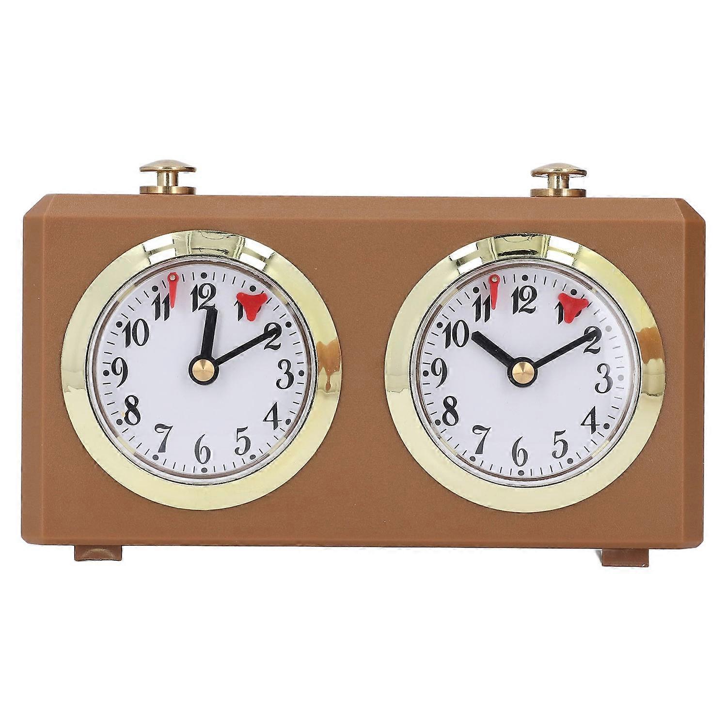 Feature:
1. Mechanical Chess Clock: Enhance your chess skills with a clock that guarantees accuracy,