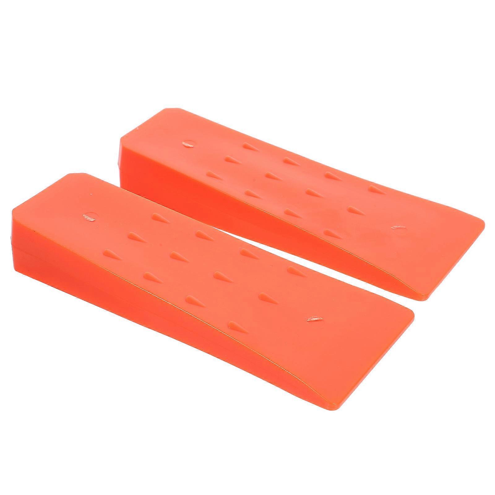 ABS Plastic Felling Wedges for Logging with Spiked Design 10Pcs