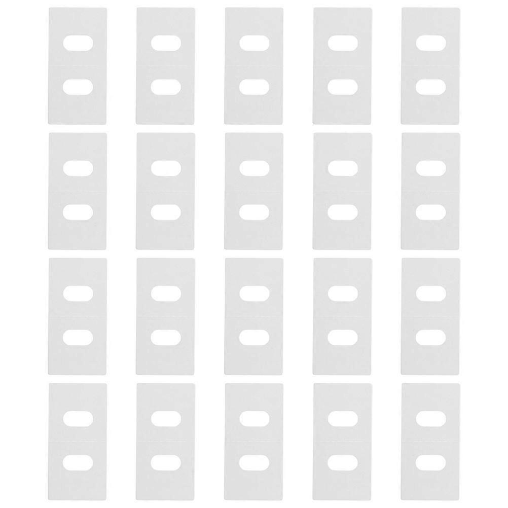 Vertical Blind Repair Tabs Vertical Blind Repair Kit with 250Pcs for Window Blinds