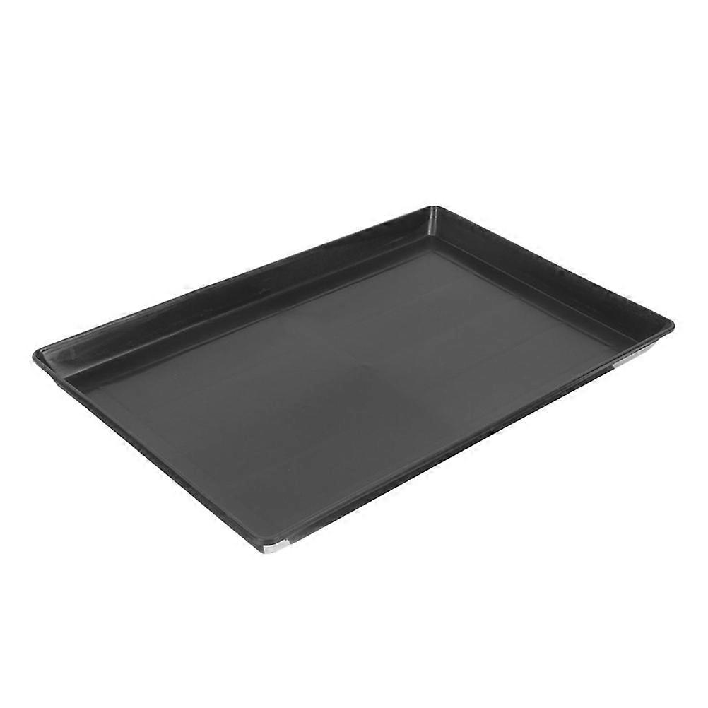 Dog Crate Liner Tray Replacement for Pet Cage Bottom Tray Black ABS