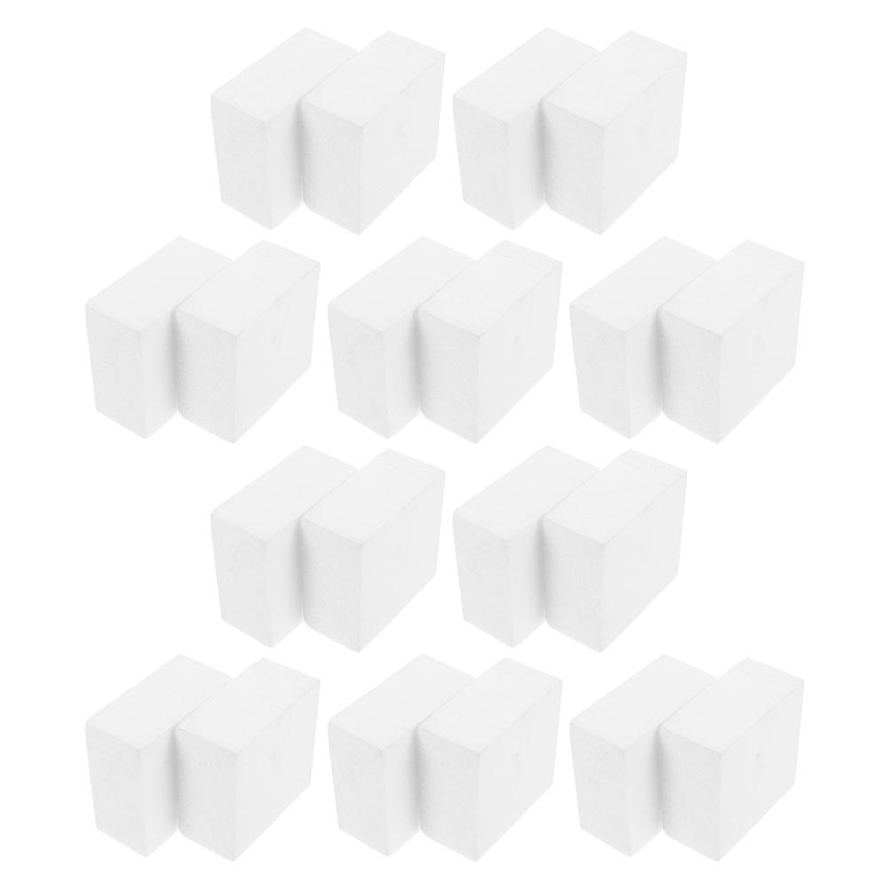 40Pcs White Foam Cake Dummy for Beginner Cake Decorating Practice