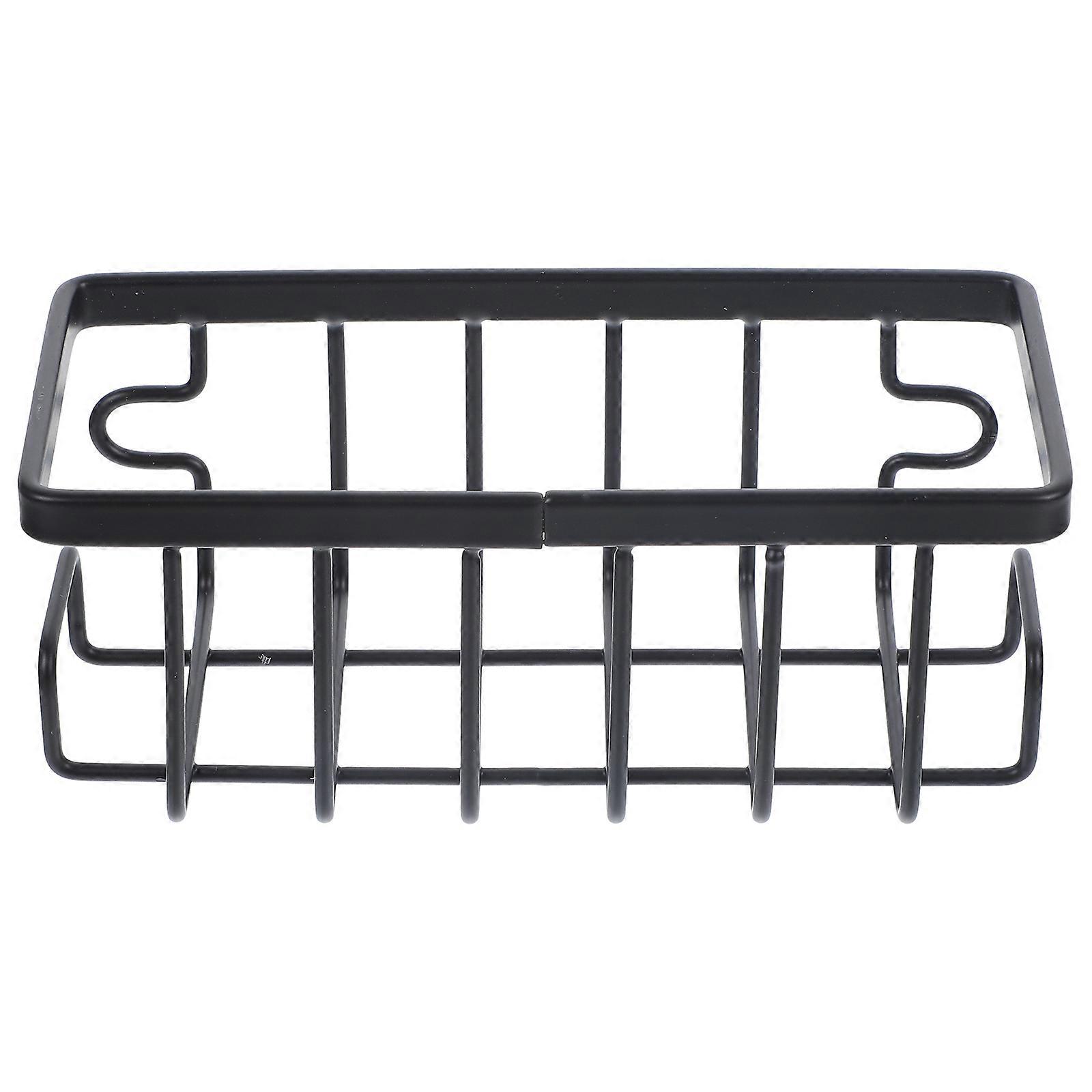 Kitchen Sink Organizer Suction Cup Sponge Holder with Iron Material for 3Sets