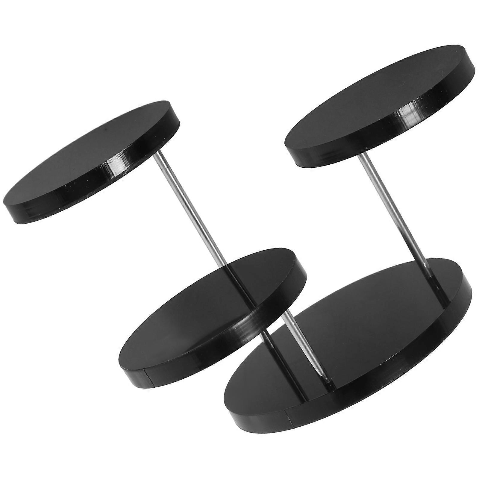 Ring Holder Acrylic Jewelry Display Stand for Ring Storage 3Pcs