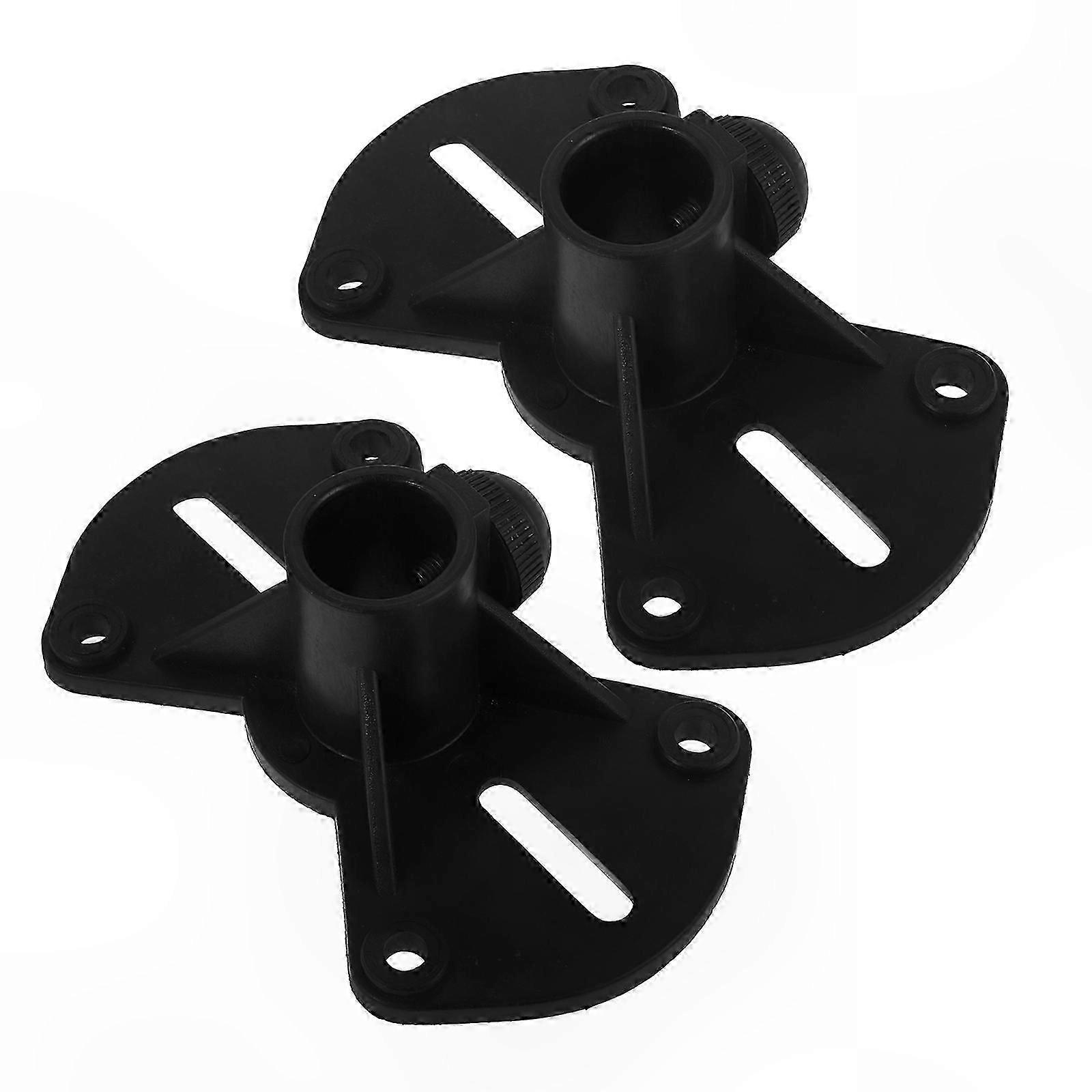 Compact Speaker Stands for Stage Use, Pair of Short Music Equipment Supports with Stable Performance