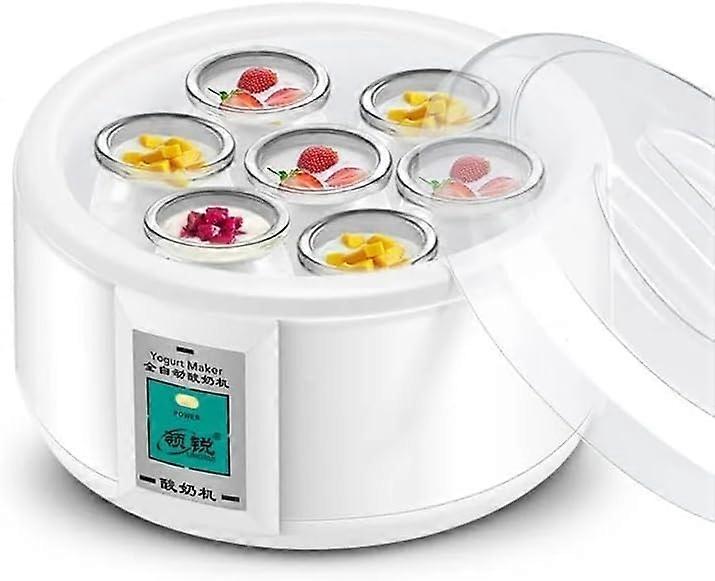Yogurt Machine Automatic Yogurt Maker With LCD Display 1.5L Stainless Steel Inner Natto Rice Wine Maker DIY Tool
