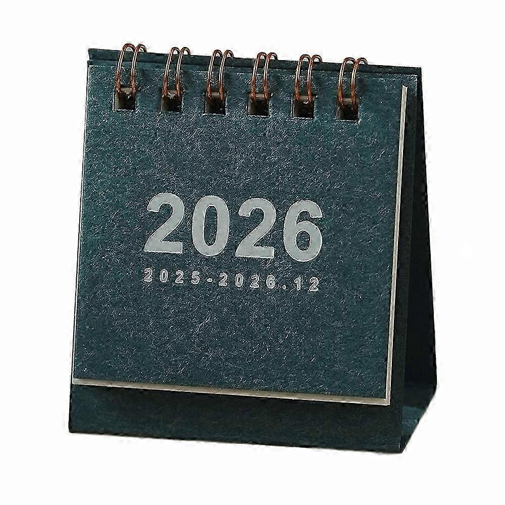 2026 Mini Simple Calendar Small Desk Calendar Creative Coil Calendar Planner