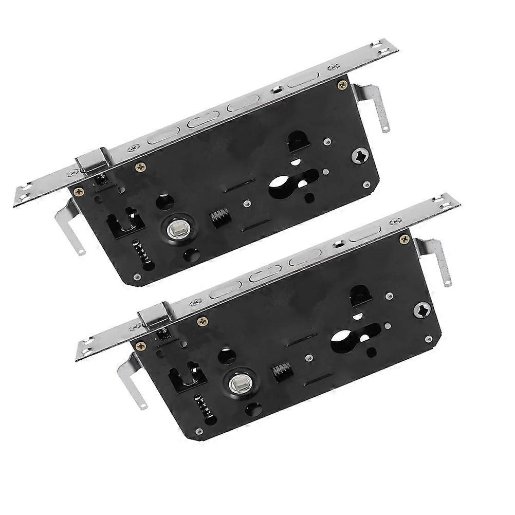 High-Security Rectangular Door Replacement Part Assorted Color Iron Alloy Wear-Resistant 2Pcs