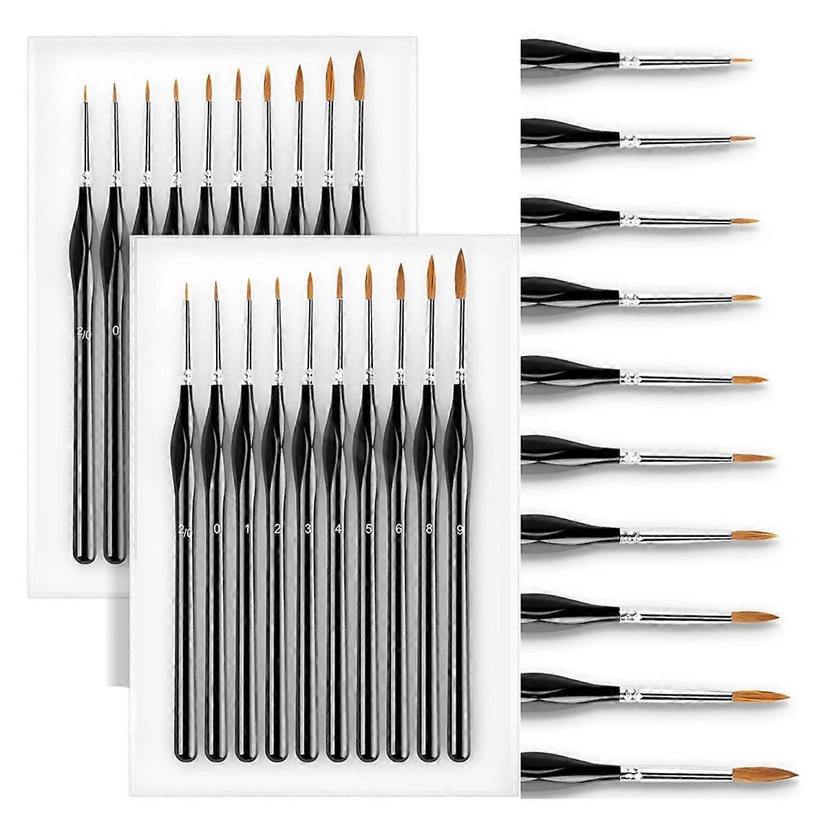 Small Detail Brushes Fine Brush Set Lining Brush For Model
