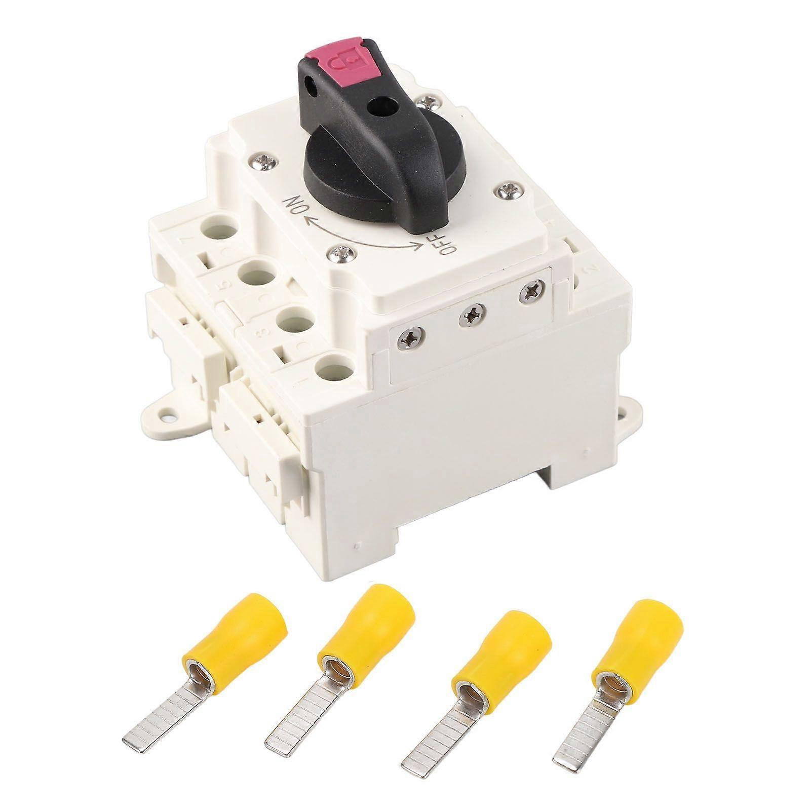 Solar Disconnect Switch 4P DC 1000V 32A PV Isolator Switch Waterproof Controller for Outdoor