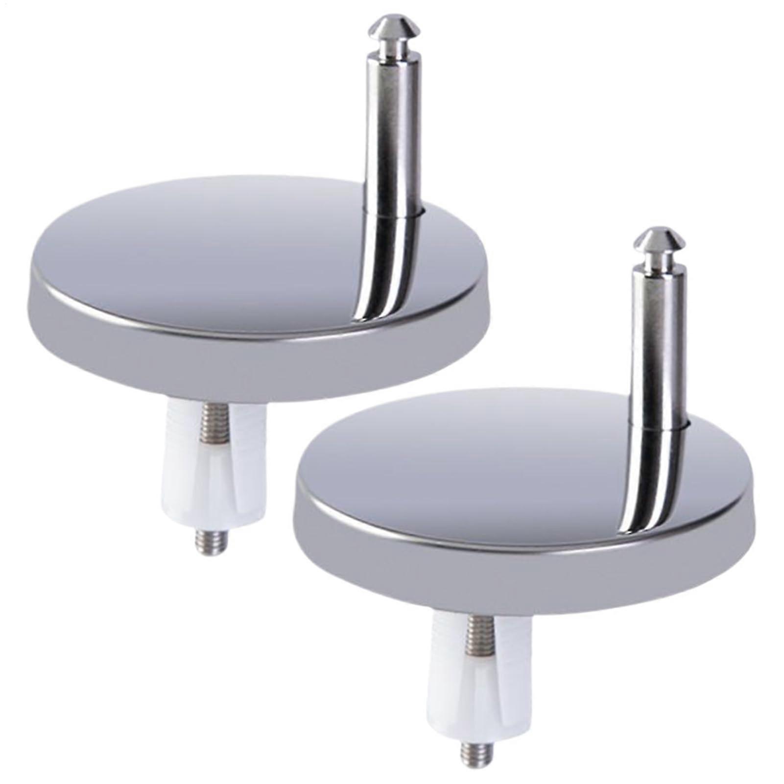 Toilet Fix Blind Hole Fittings 2Pack Replacement Parts With Quick Release Bolts And Nuts For Bathroom Mounting