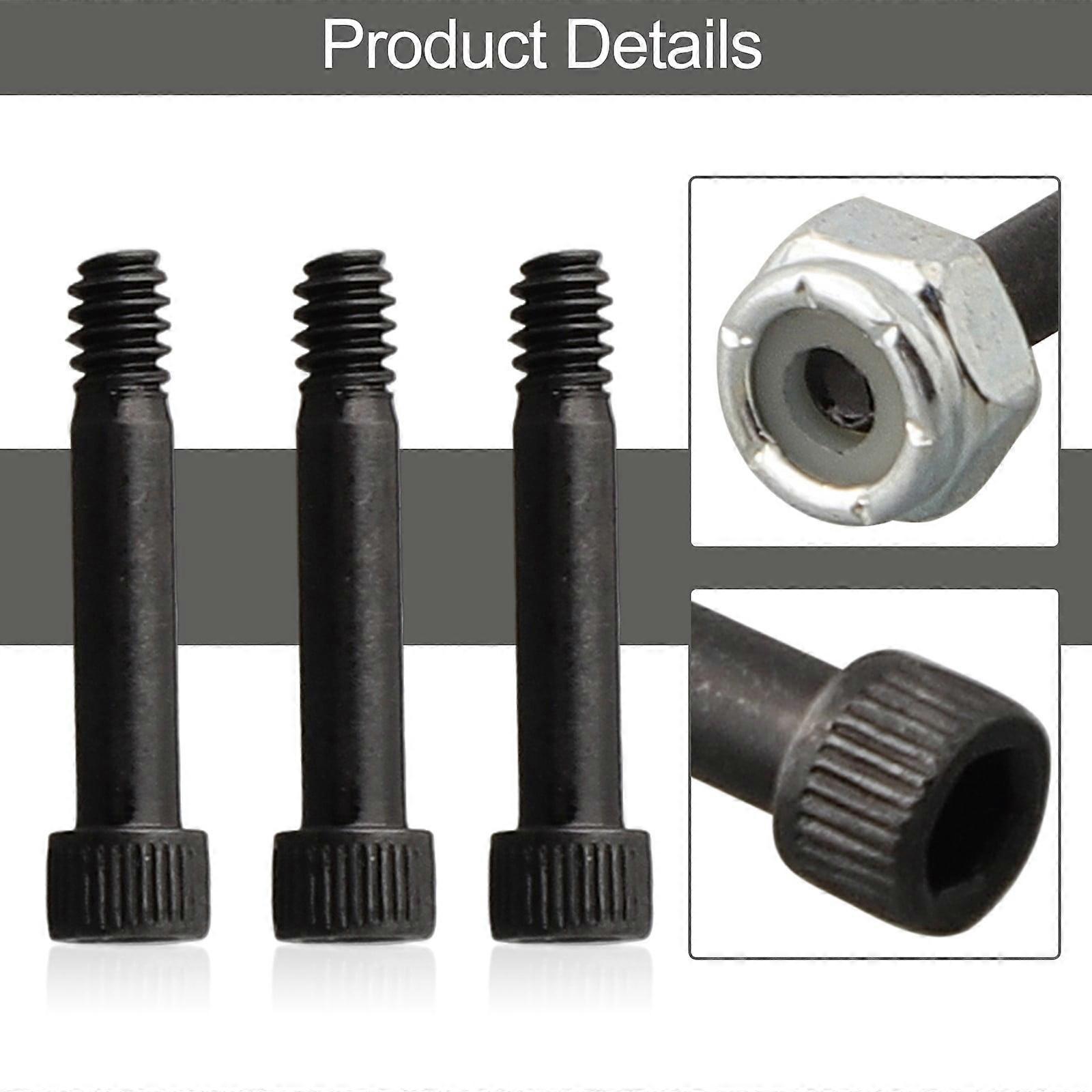 3X Grill Auger Motor Shaft Nut&Bolt Set for Traeger for Rec Ignitor