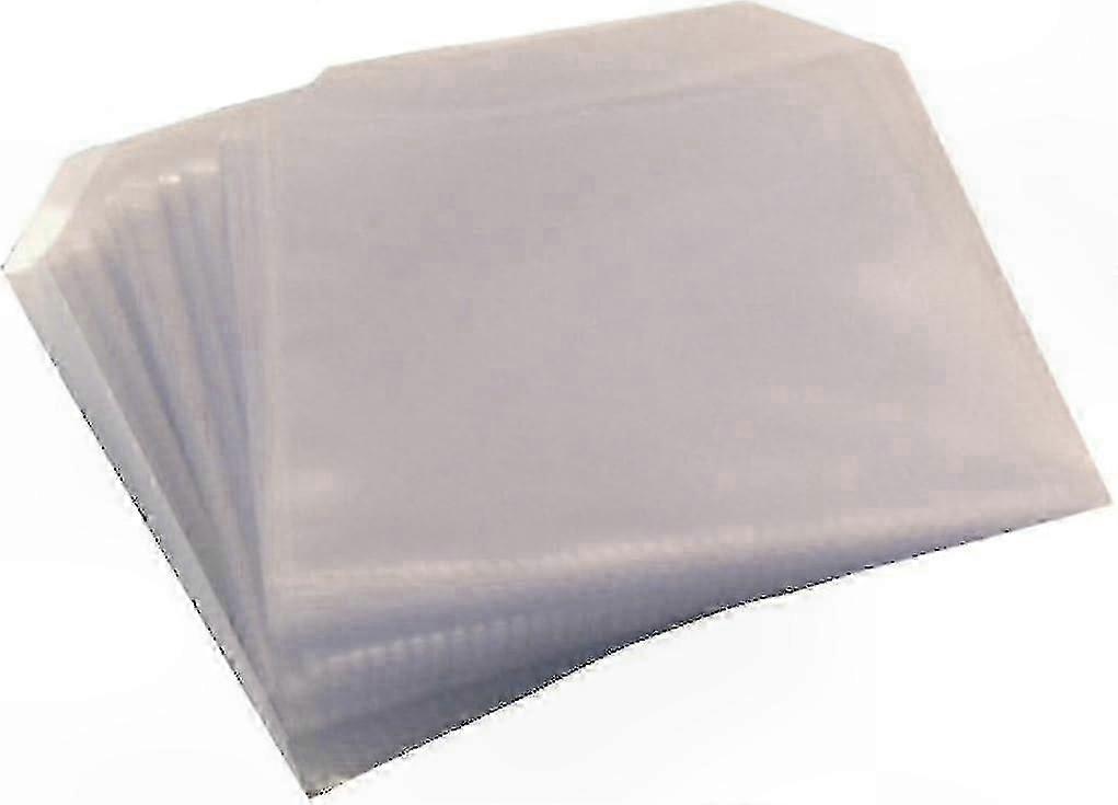 50-Pack Clear DVD Cases with 80 Micron Sleeves for Disc Storage
