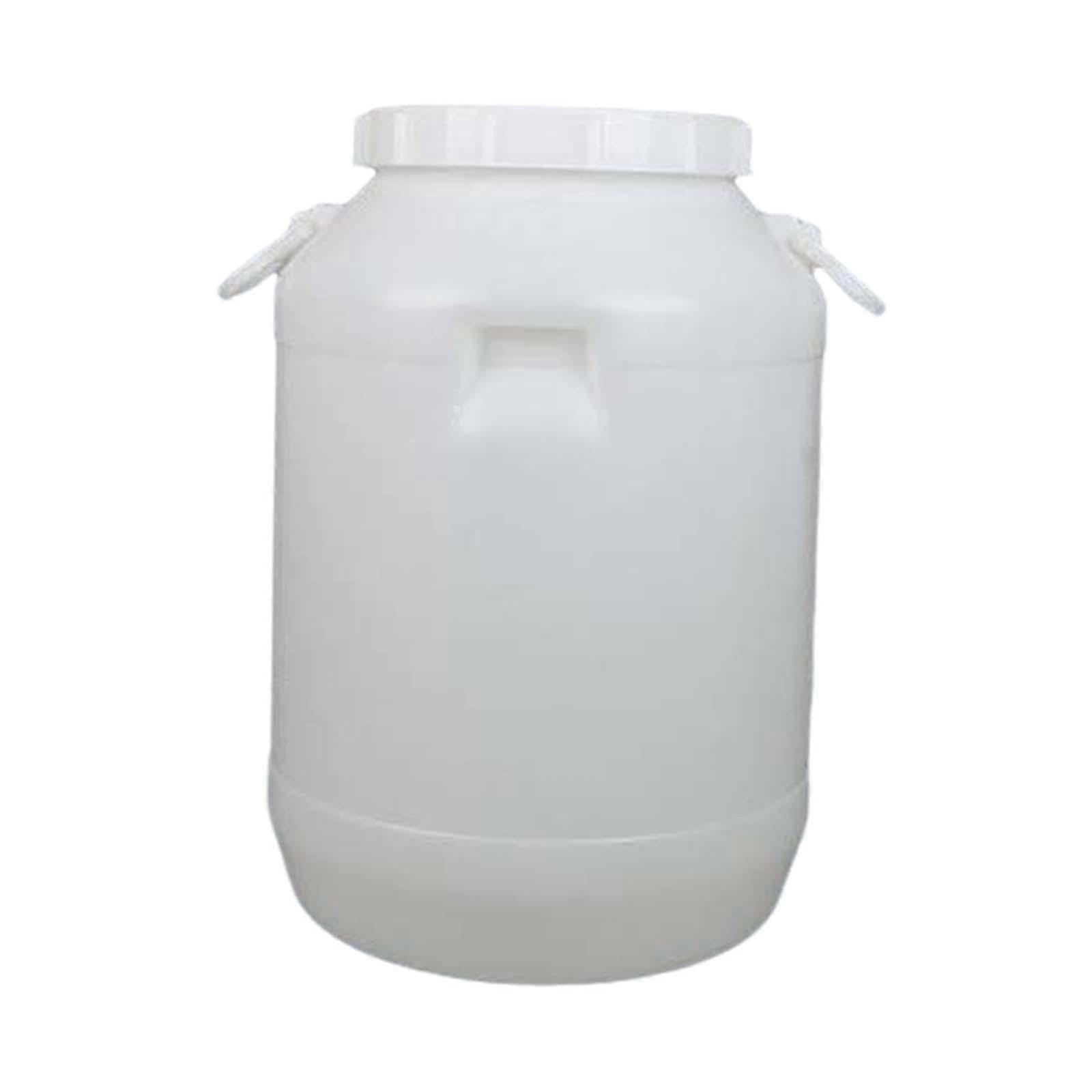 Plastic Bucket With Lid Round Storage Container 50 L For Food And Beekeeping Supplies Multi
