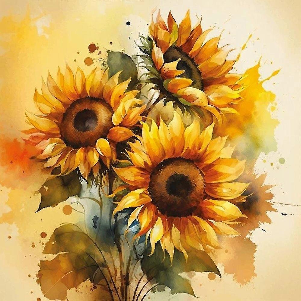 Kaffeservetter Solros Beige 20-pack