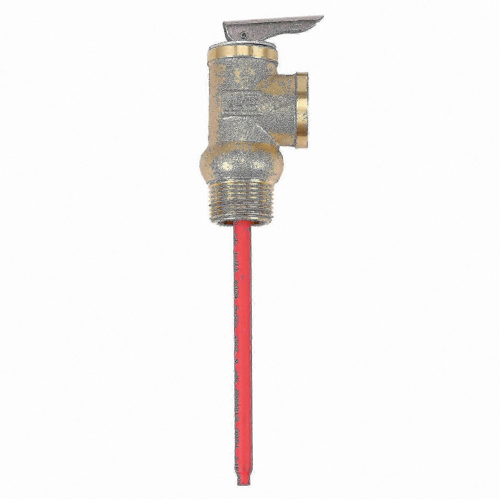 3/4" Pressure Relief Valve, 0.7MPa, 101 PSI, 210°F Max Temperature Rating