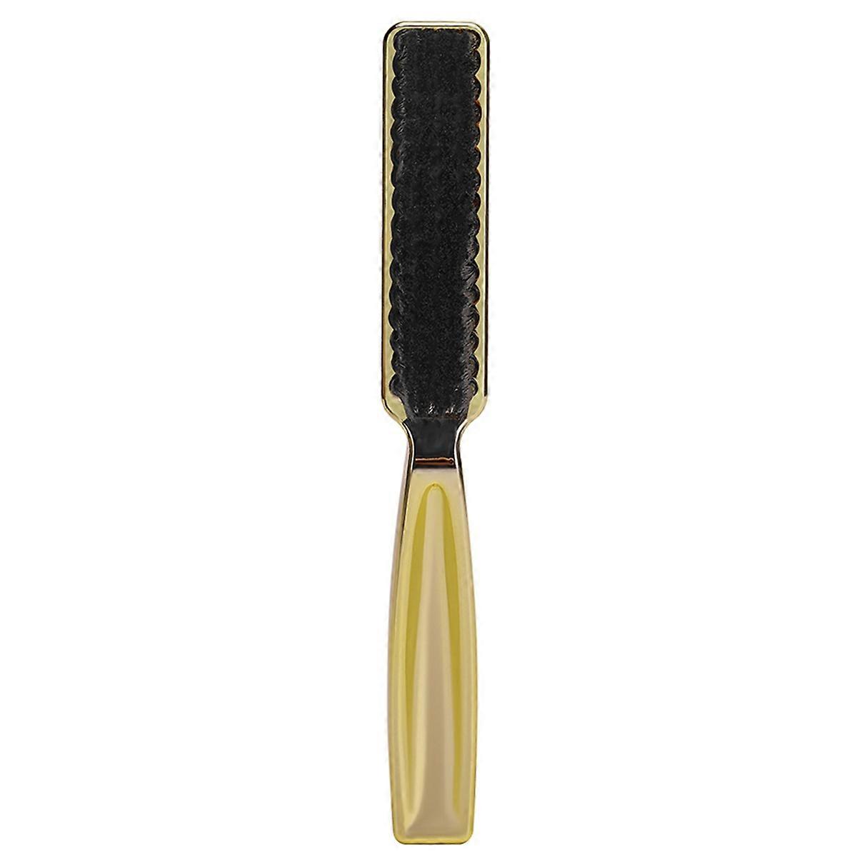 Beard Brush- Stiff Boar Bristles for Men'S Grooming - Straightens C