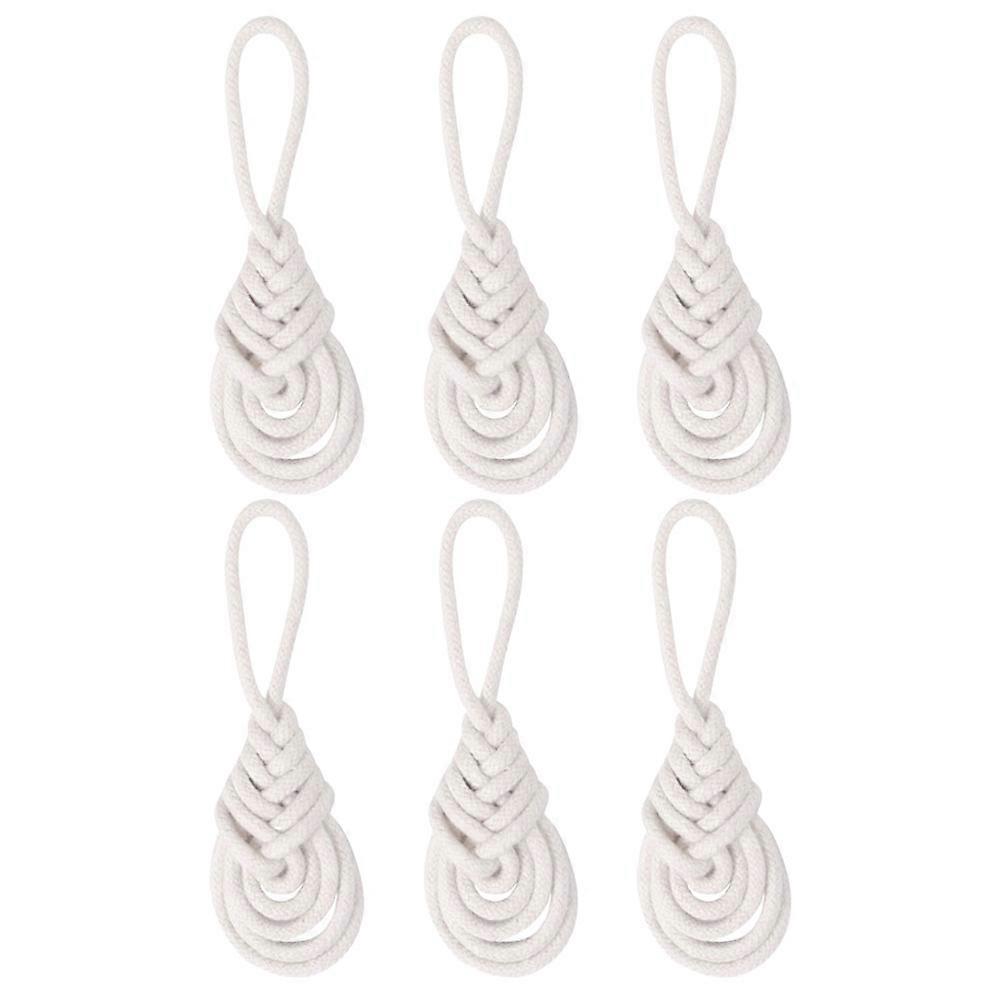 Ronds de serviette de table de fête noeud de corde conception pour décor de table 30 pièces