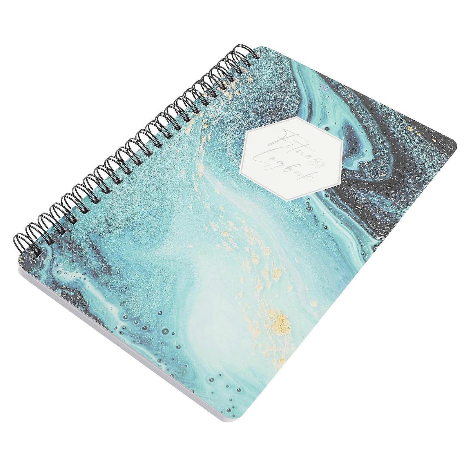 Improvement Workout Notebook 2Pcs Spiral Binding For Easy Use At Home Or Gym