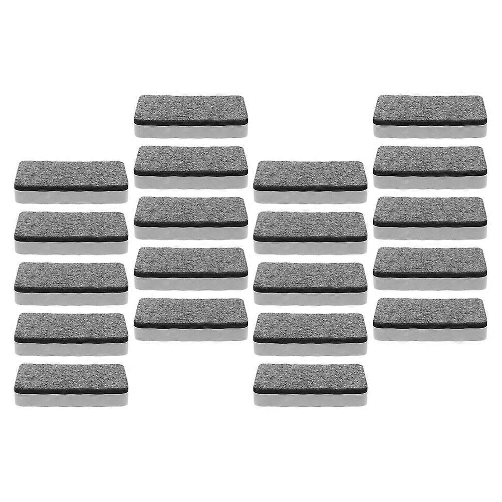 Dry Erase Magnetic Whiteboard Eraser for School Use 100Pcs Grey Eva
