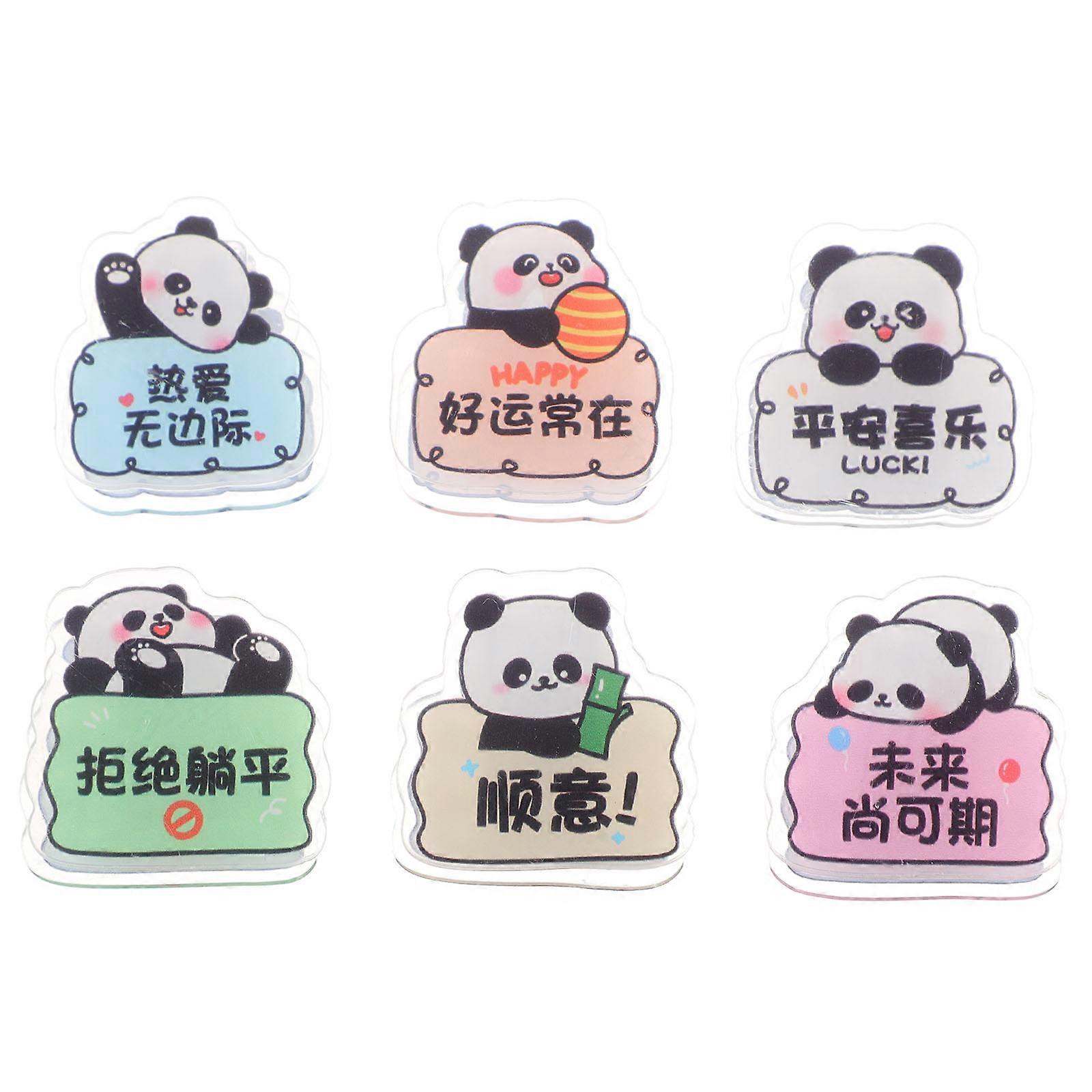 30 Pcs Cartoon Photo Clips Decorative File Clamps For Students Office Supplies Assorted Color With Practical Clipping Files
