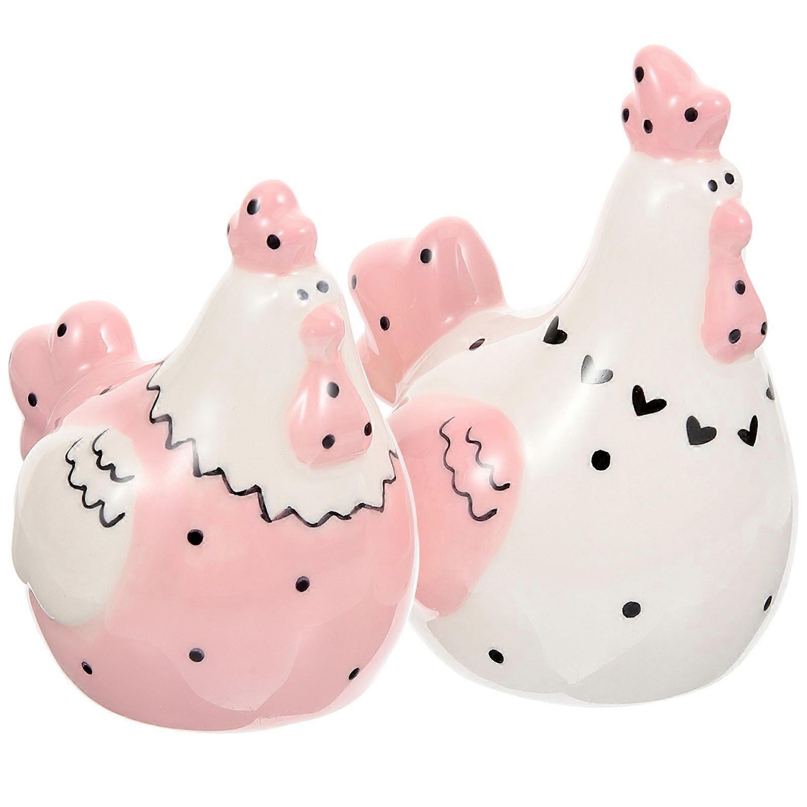 Kitchen Use Ceramic Seasoning Jar Decorative Spice Container 10Pcs