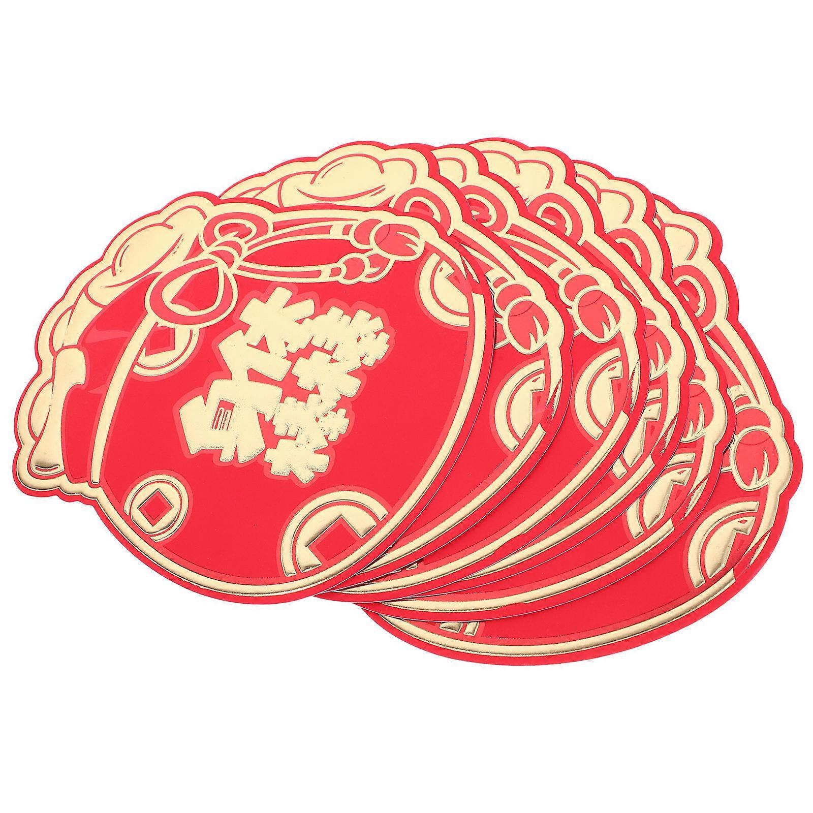 Chinese New Year Red Envelopes For 14X12CM Rectangular Storage And Gift Giving 24 Pcs