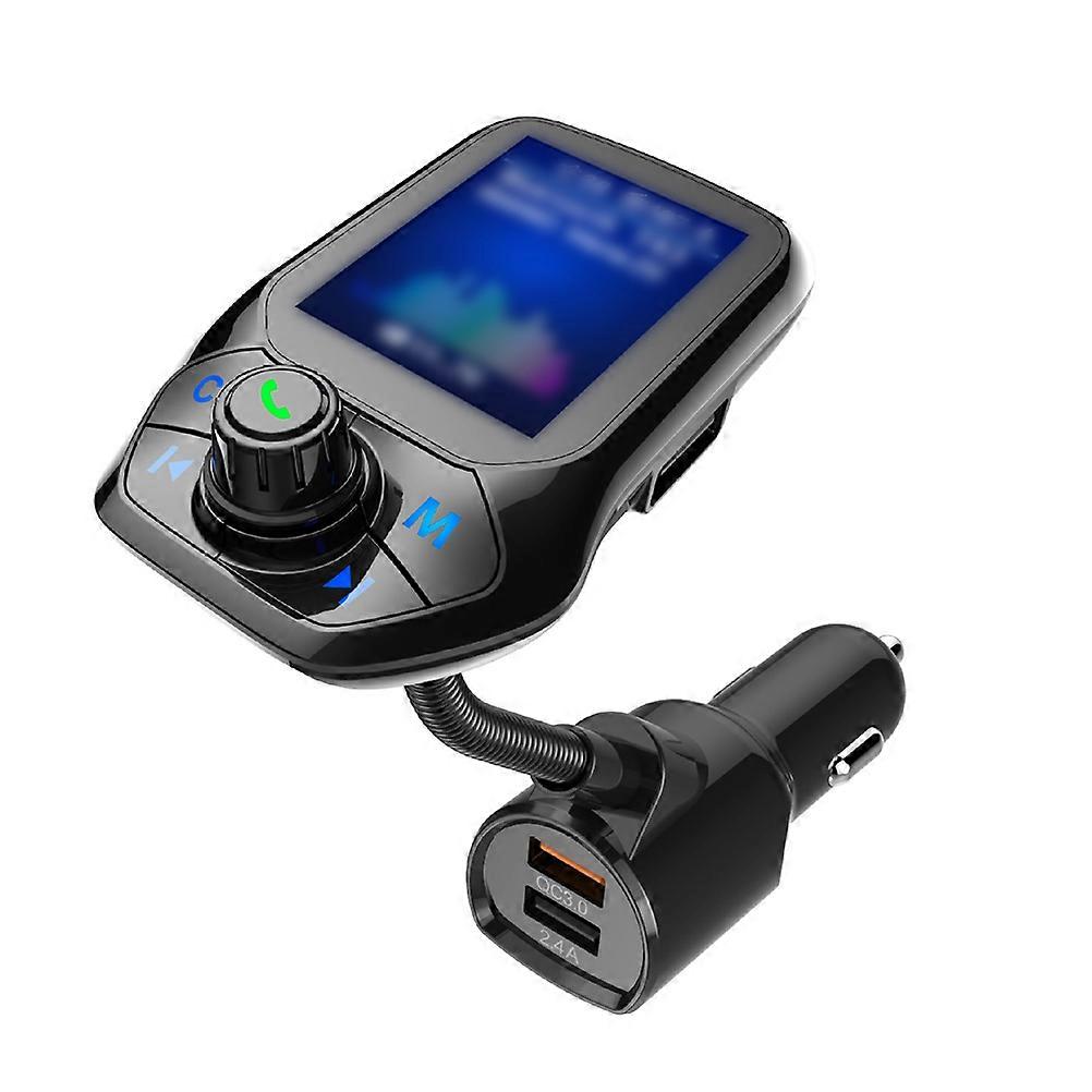 for Car Digital Music Player 2Pcs Black