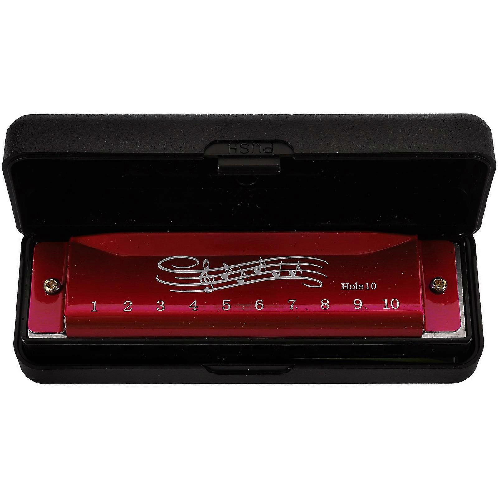Musical Instrument Small Harmonica for Beginners 2Pcs Portable Harmonica for Kids