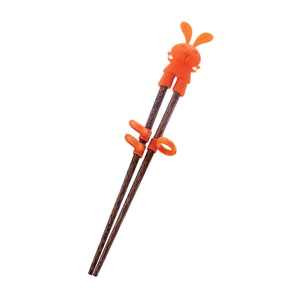 1 Pair Child Chopsticks Reusable Learner Gifts Tableware Set Non-Slip Learning Chop Sticks for Beginner Toddlers Boys