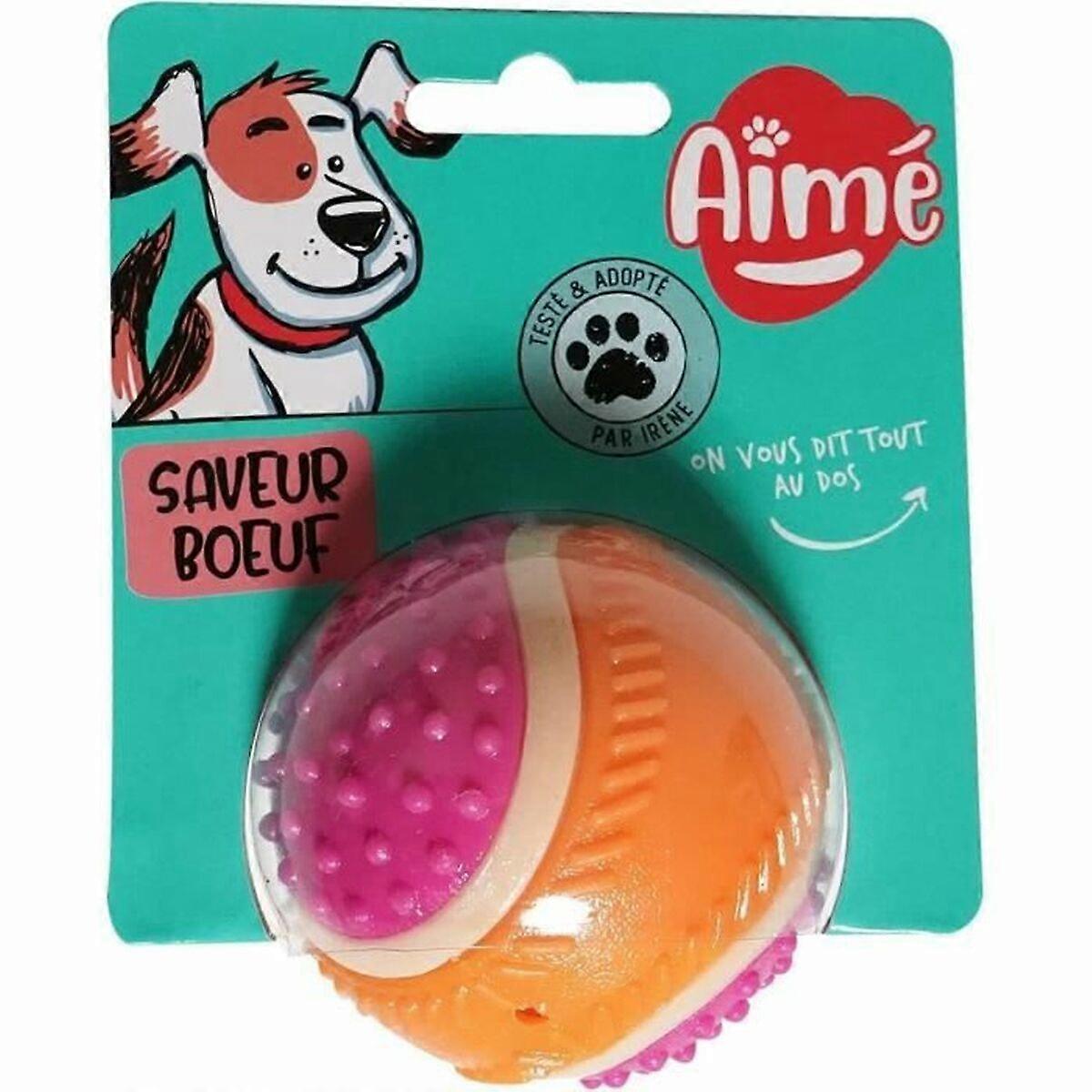 Soft toy for dogs Aimé Pink Plastic