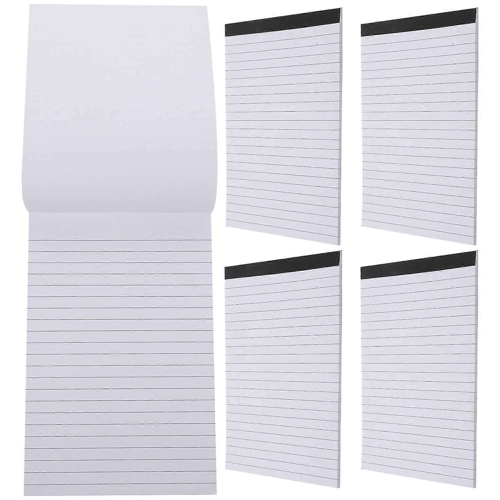 Notepad A5 Office Portable Notebooks for Memo 3Pcs 5 Books Pack