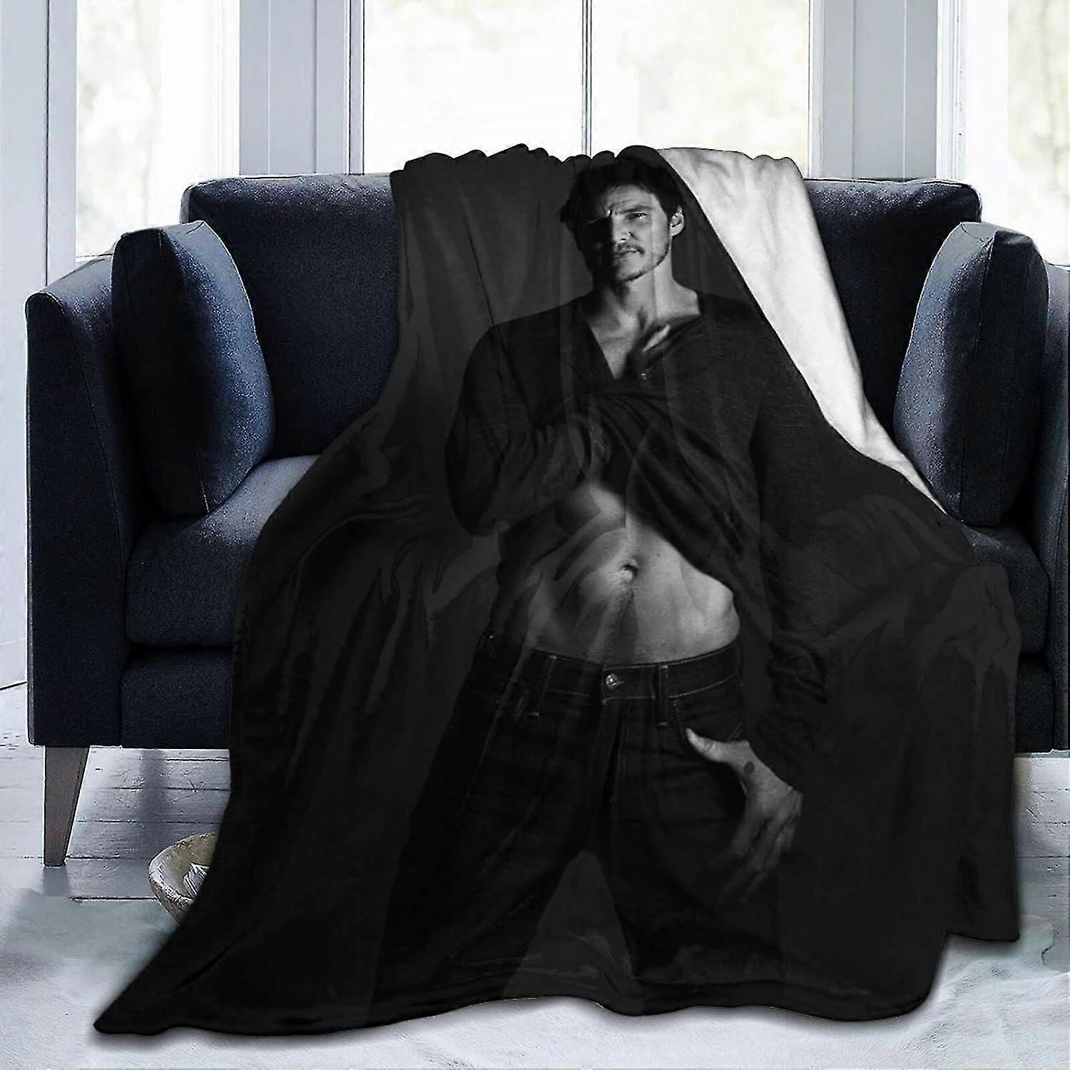 Pedro Actor Pascal Flannel Blanket Bedding Fleece Blanket Soft Thow Blankets Air Conditioning Blanket For Sofa Couch Living Room ABD31223