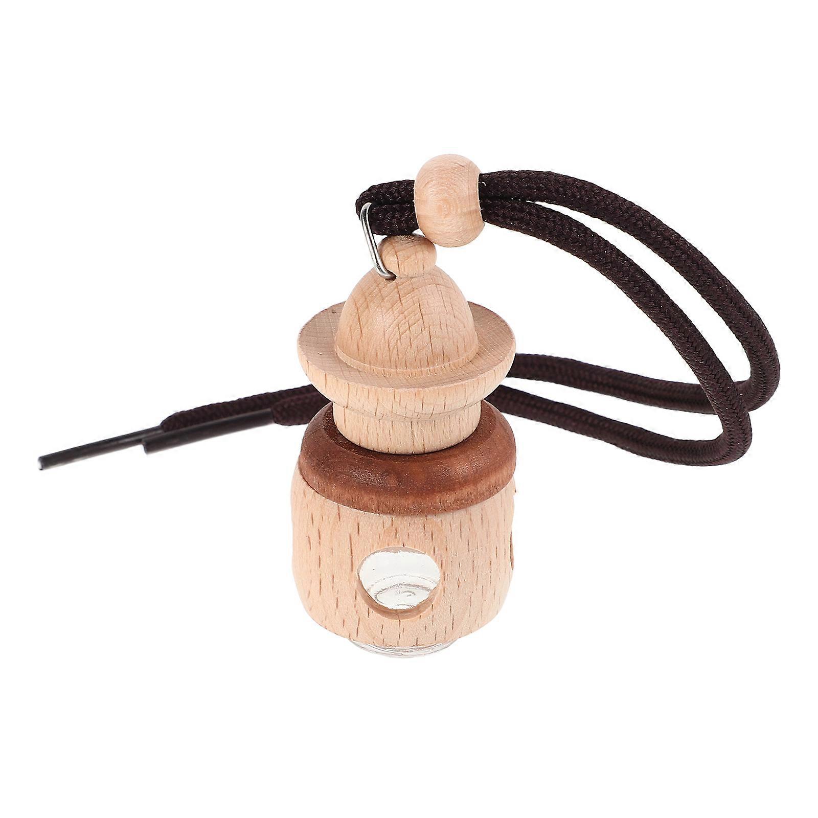 Essential Oil Car Diffuser Wooden Pendant for Aromatherapy 5Pcs Pack