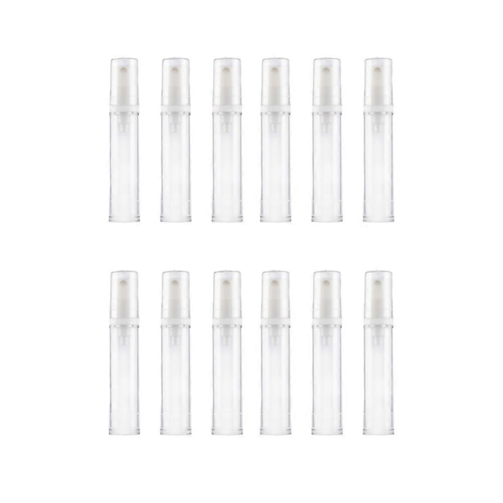 Press Pump Bottle Sunscreen Sprayer for Storage Use 36Pcs Transparent Bottles