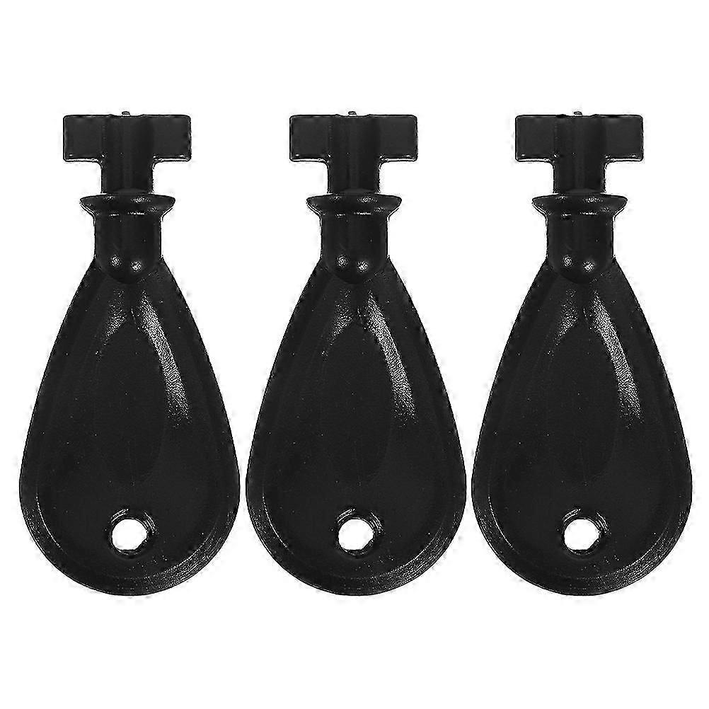 3個トイレットペーパーディスペンサーキーペーパータオルディスペンサーキー交換ロールペーパーディスペンサープラスチックキー-2025