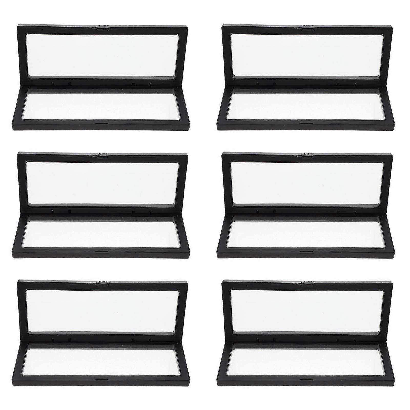 Floating Jewelry Display Cases for Displaying 18Sets of Durable Ring Display Cases