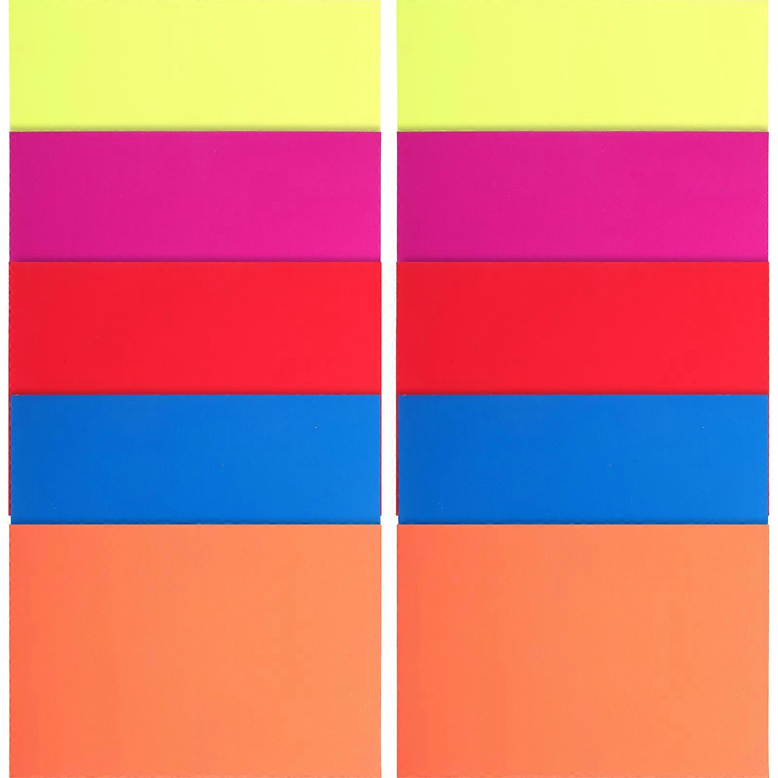 Party Favors Neon Papers Glow in The Dark with 50 Sheets for Holiday Events