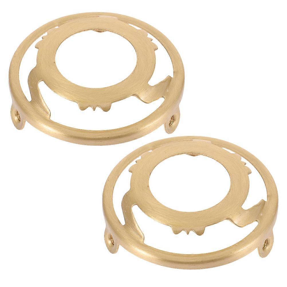Copper Lamp Holder for Lampshade Stable Installation 8Pcs Set