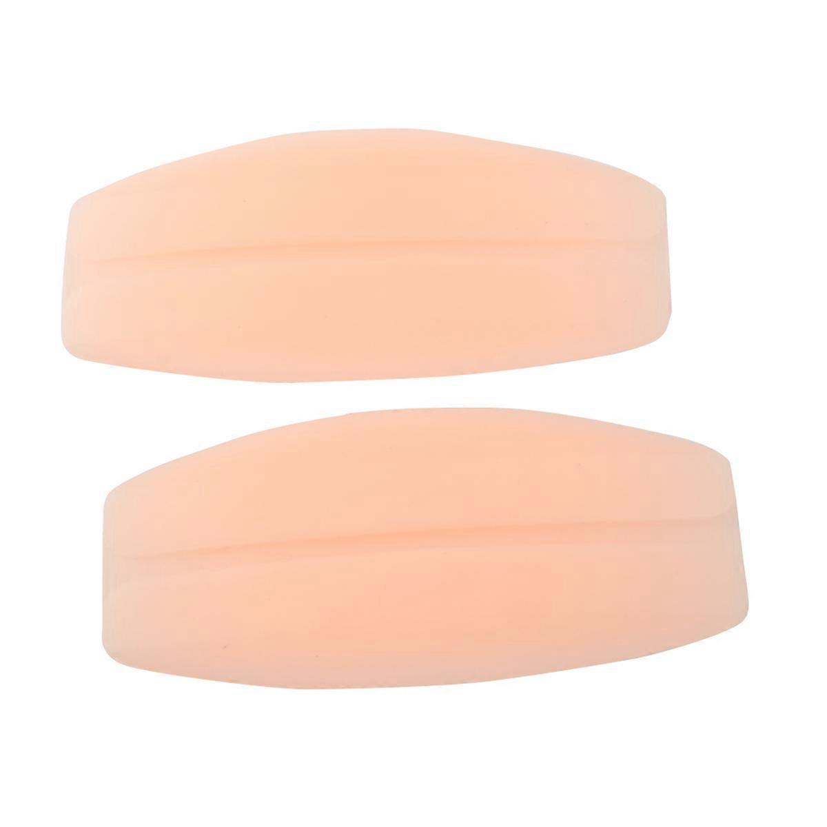 Durable Silicone Bra Strap Pads for Shoulder 6Pcs Khaki